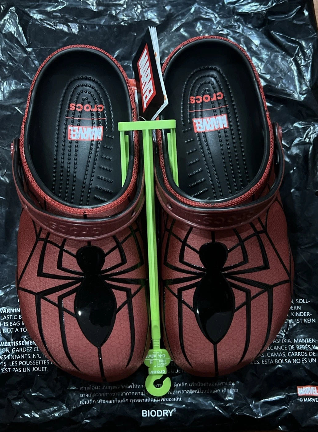 CROCS SPIDERMAN MARVEL