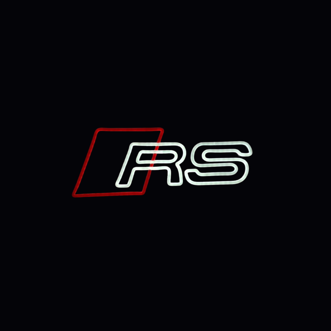 AUDI RS LED SIGN